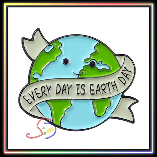 Earth Day Brooch