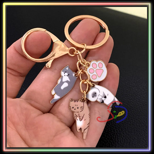 Meow Keychain