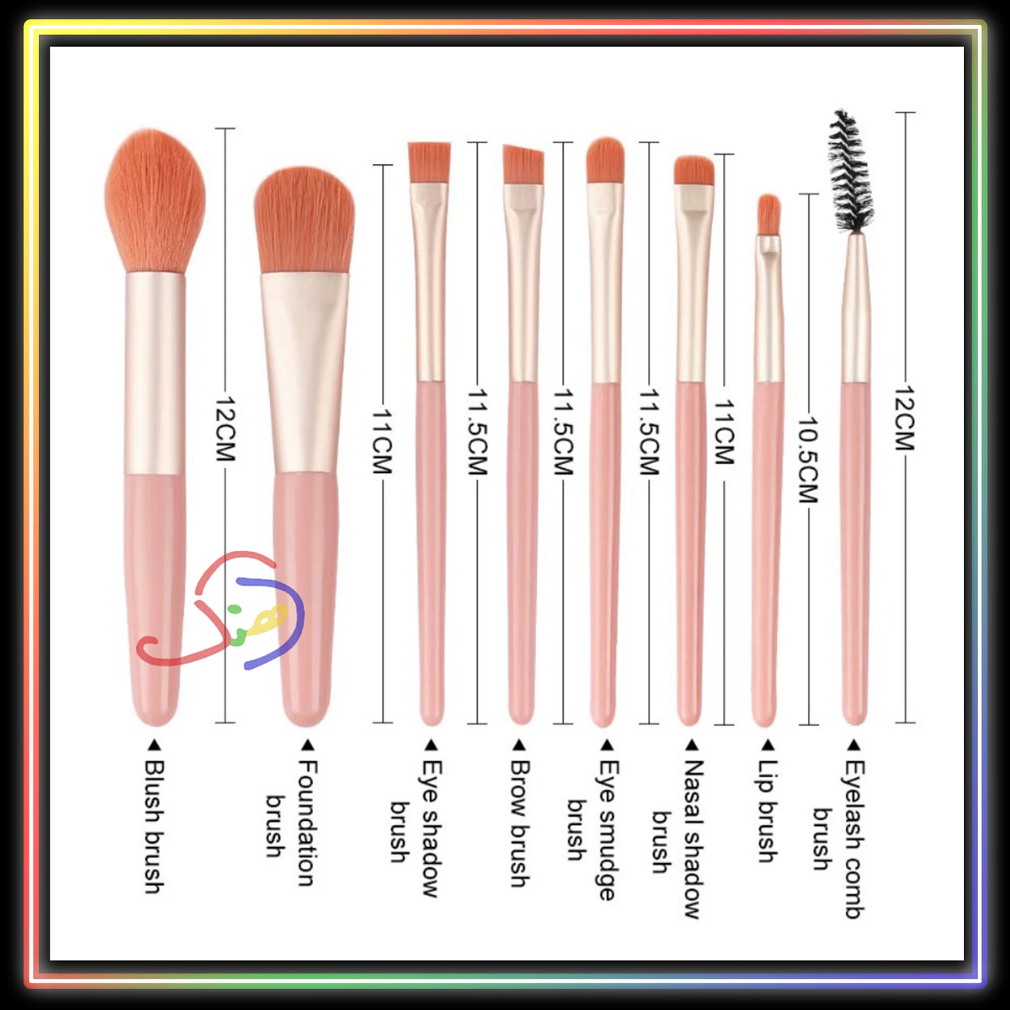 Mini Makeup Brushes