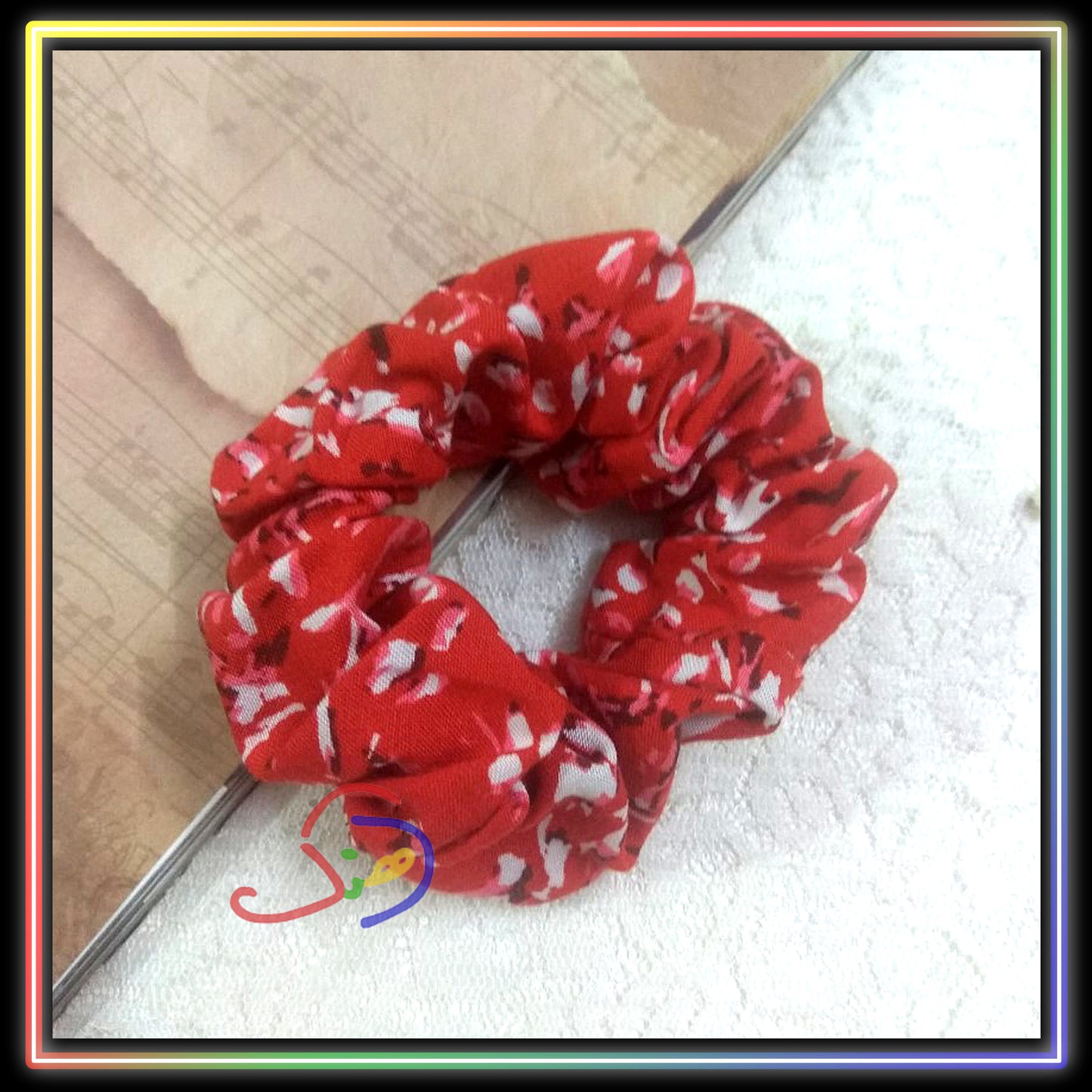 Chilli Red Scrunchie