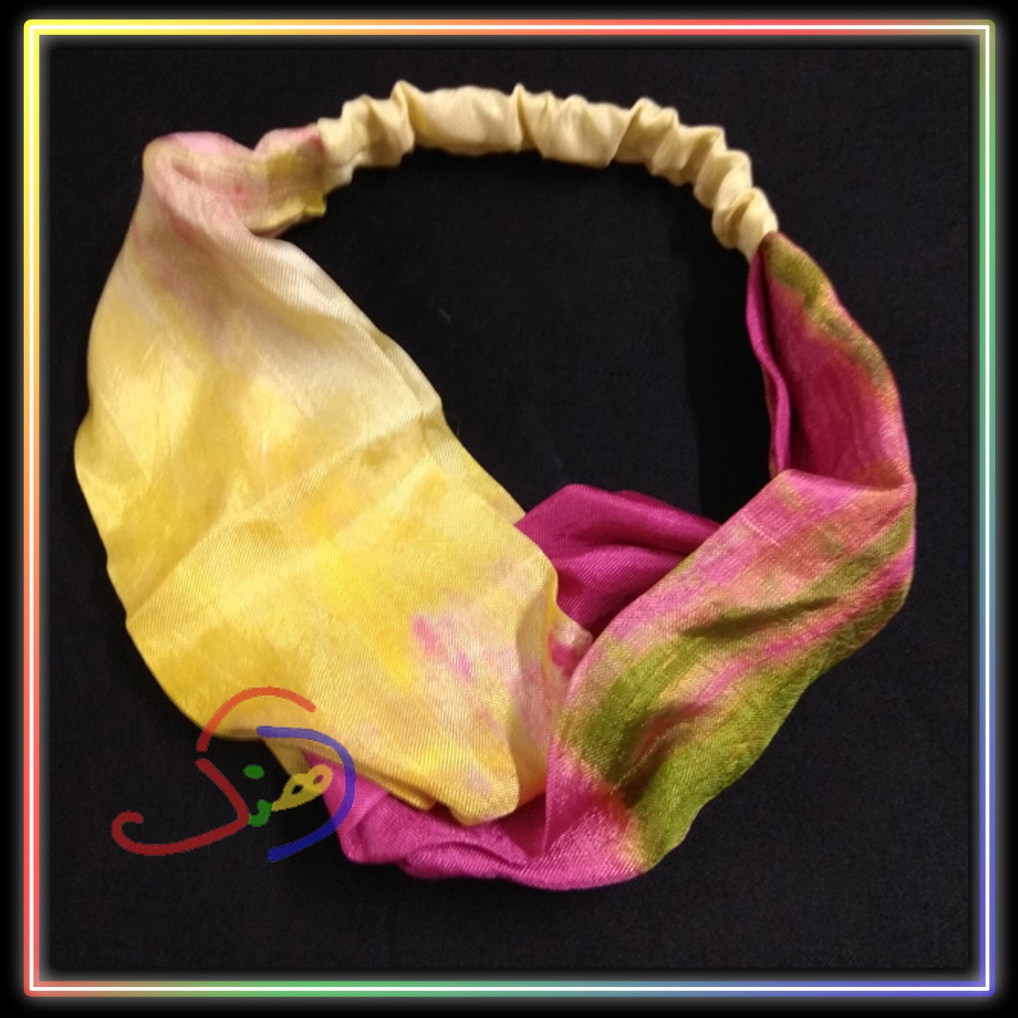 Silky Silk Bandana Headband